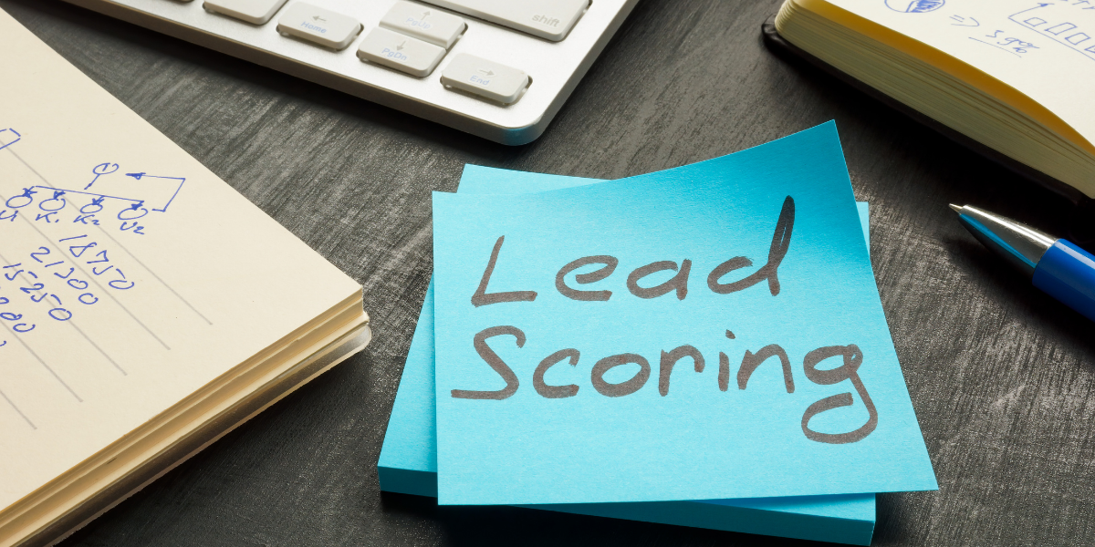 A B2B lead scoring model ranking accounts by fit and intent for a Central Ohio team